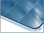 Aluminum box internal divider panels