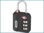 TSA-accepted lock to aluminium boxes