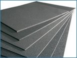 Polyethylene foams (PE) to aluminium boxes