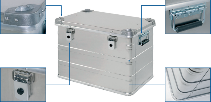 Alubox - Defence Box NA 740 front view