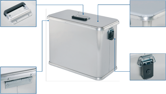 Pannier box - CM 445 Moto Box Pannier box - CM 445 Moto Box