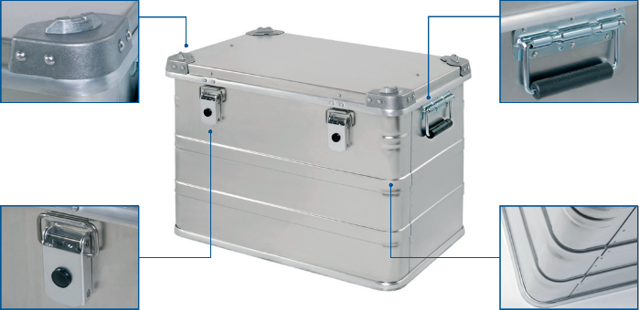 Alu-Logic alu koffer - az alumínium tároló doboz